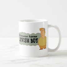 Everyone loves a Jewish boy Mugs