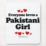Everyone loves a Pakistani girl mousepads