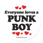 Everyone loves a Punk boy stickers