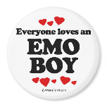 Everyone loves an Emo boy magnets