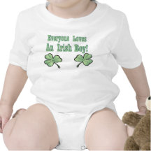 Everyone Loves An Irish Boy Tshirt