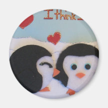 Everyone loves penguins! refrigerator magnets
