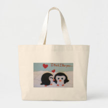 Everyone loves penguins! tote bag