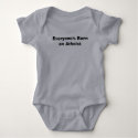 Everyone's Born an Atheist t-shirts