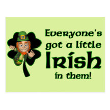 Everyone's got a little Irish Postcard