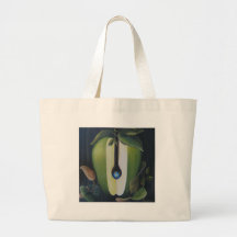 everything about green around the world canvas bag