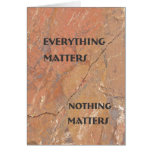 Everything and Nothing cards