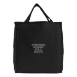 Everything Happens for a Reason Embroidered Bag embroidered bags
