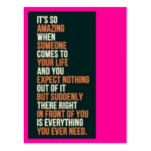 Everything You Need Postcards