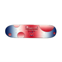 Everything's Good! Britain Flag Colours Pop Art Skateboard