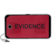 Evidence Tag Doodle Speaker