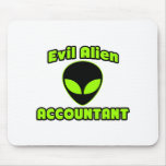 Evil Alien Accountant Mousepad