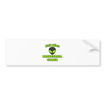 Evil Alien Basketball Coach bumper stickers
