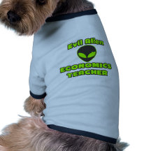 Evil Alien Economics Teacher Doggie Tee