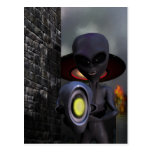 Evil Aliens Postcard
