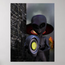 Evil Aliens Poster