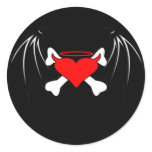 Evil Angel Heart stickers