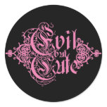 Evil But Cute stickers