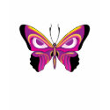Evil Butterfly Tattoo Design t-shirts