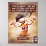 Evil Cigarette posters