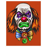 Evil Clown Face Personalized Flyer