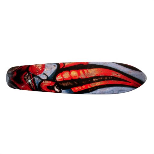 Evil Clown Graffiti Skate Board Deck
