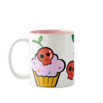 Evil Cupcake and Evil Cherrys Mug