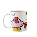 Evil Cupcake and Evil Cherrys Mug