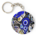 EVIL EYE CHARMS KEYCHAIN