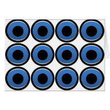 Evil Eye - Personalised Greeting Card