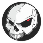 Evil Eye Skull stickers