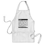 Evil Genius Ad aprons
