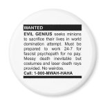 Evil Genius Ad magnets