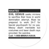 Evil Genius Ad