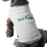 Evil Genius pet clothing