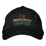 Evil Genius embroidered hats