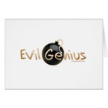 Evil Genius Logo Card