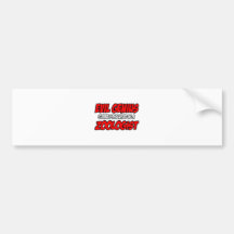 Evil Genius...Zoologist Bumper Stickers