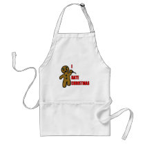 Evil Gingerbread Man Aprons