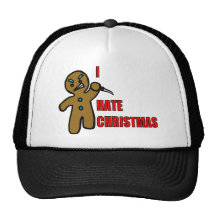 Evil Gingerbread Man Trucker Hat