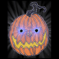 Evil Halloween Pumpkin Art t-shirts