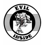 EVIL INSIDE t-shirts