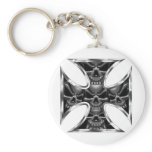 Evil Iron Cross Keychains