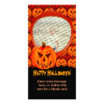 Evil Jack-O-Lantern PhotoCard Template