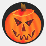 Evil Jack O Lantern Stickers
