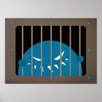 Evil Monster Kingpin Jailed posters