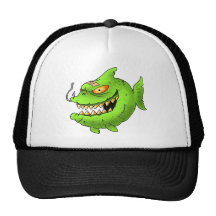 evil monsterfish hat