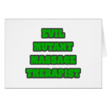 Evil Mutant Massage Therapist Cards