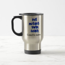 Evil Mutant Swim Coach Mugs