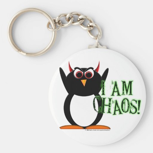Evil Penguin™ Chaos Key Chain